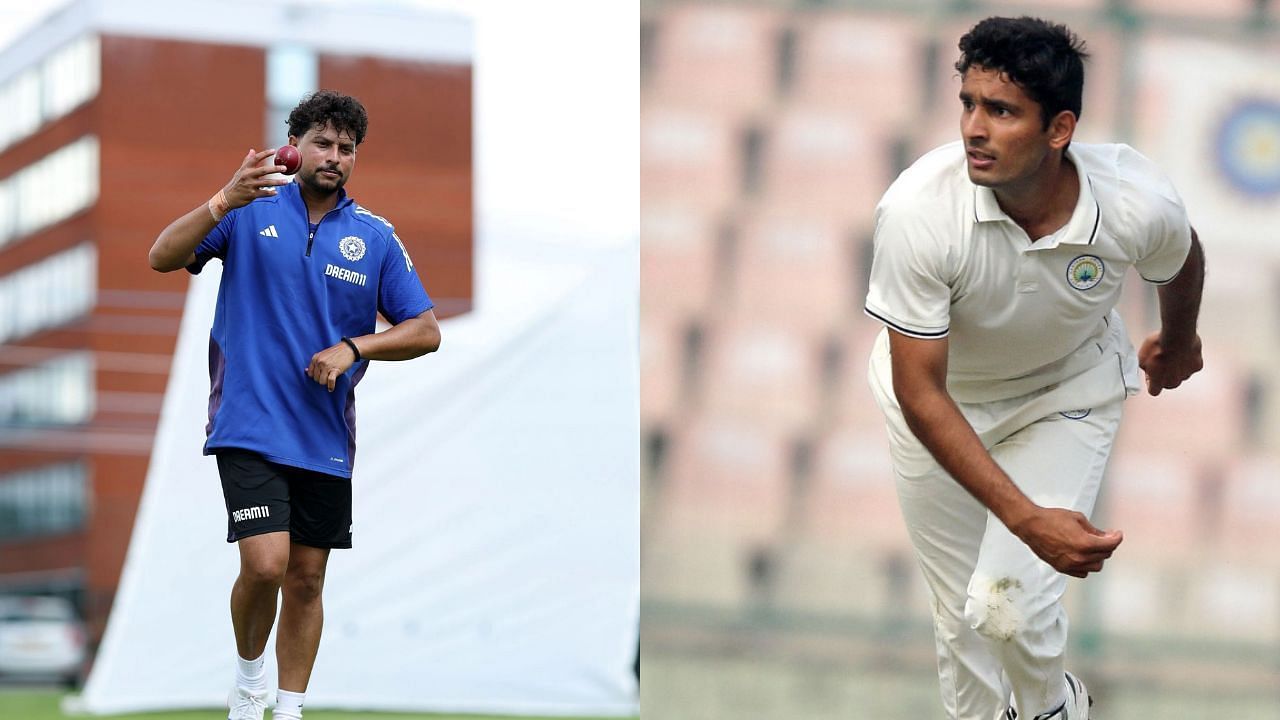 Nitish Reddy, Kuldeep yadav, anshul kamboj