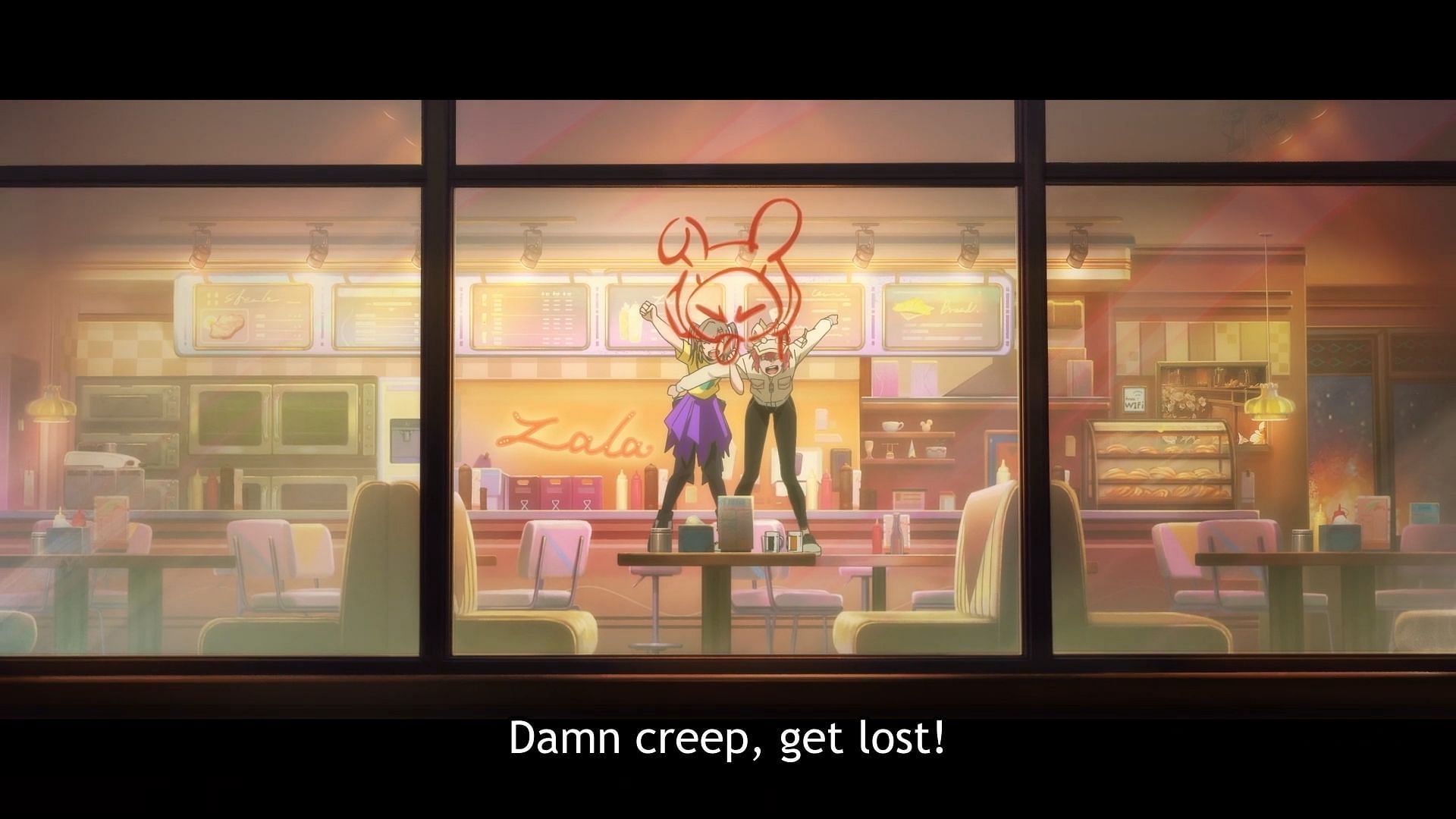 Loli and Wong mock the creep (Image via Pb Animation, LAN Studio, Paper Plane Animation Studio)