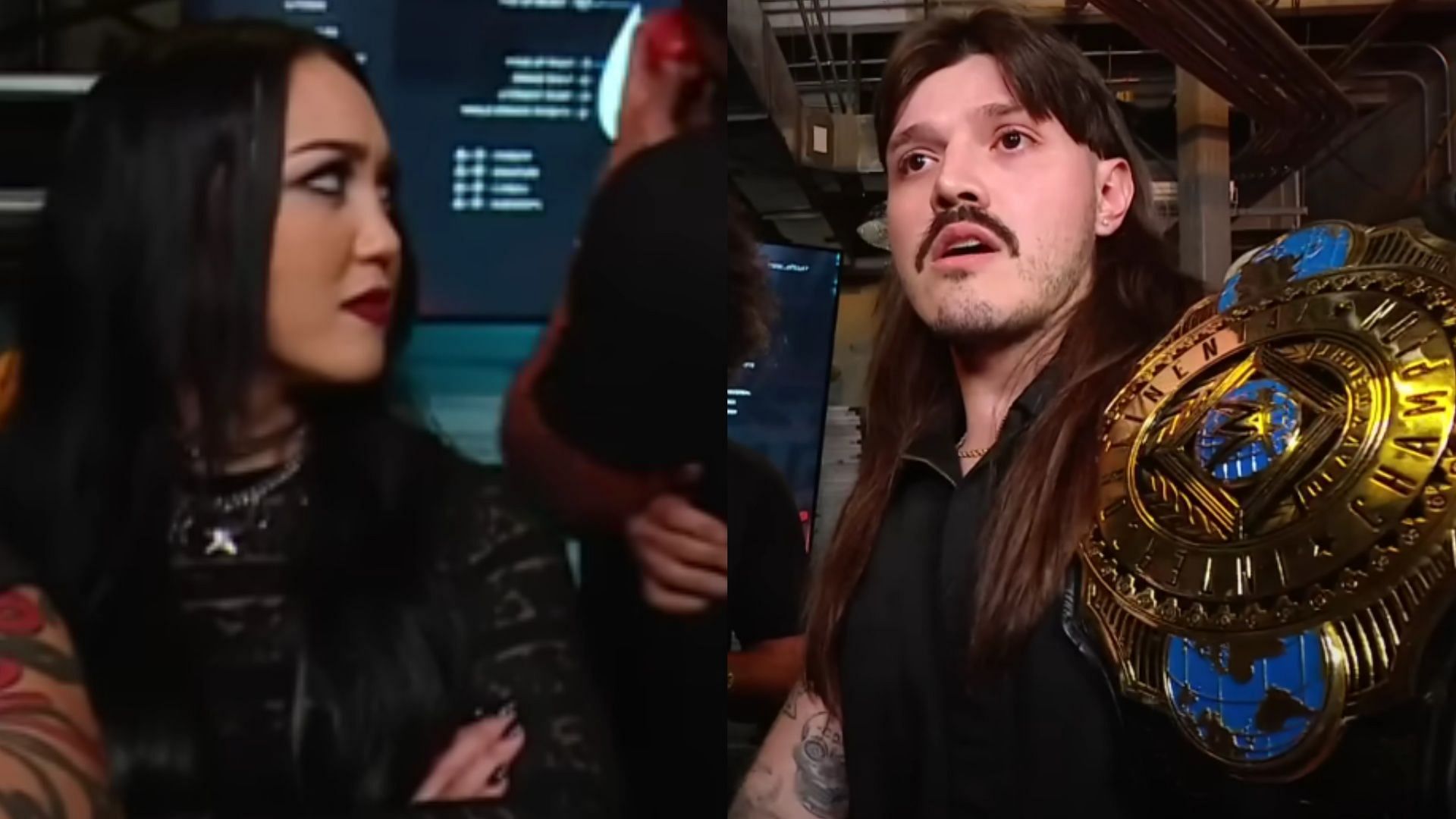 Roxanne Perez and Dominik Mysterio [Image Credits: WWE YouTube]