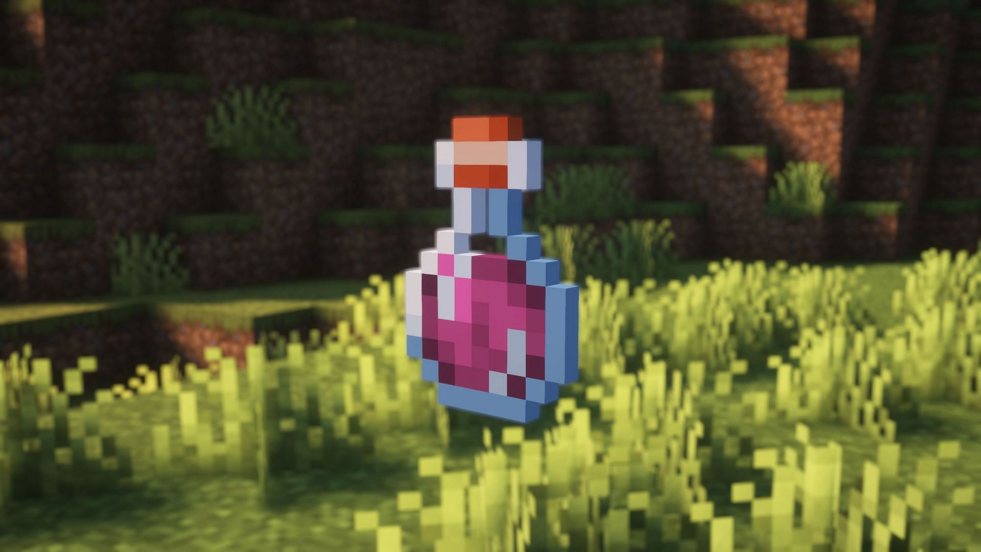 Potion of regeneration is a great magical liquid that regenerates heart (Image via Sportskeeda Gaming || Mojang Studios)