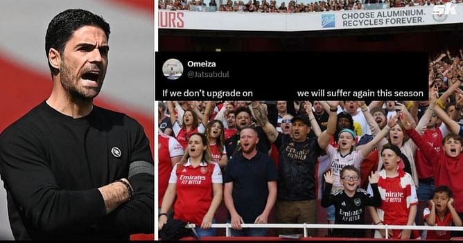 "He is useless", "So weak and slow" - Fans slam Arsenal star for his performance in 1-0 loss to Tottenham in pre-season clash