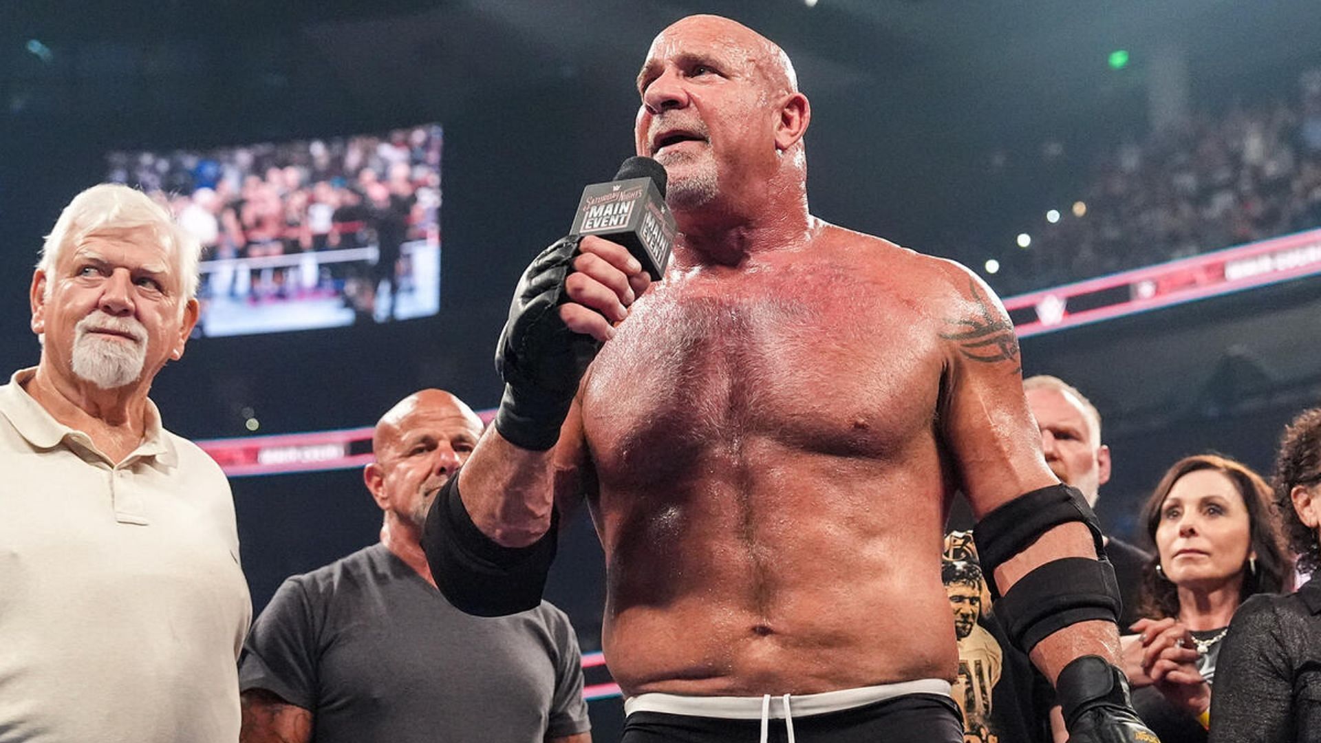 Goldberg wrestled his final match at Saturday Night
