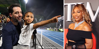 “So good” – Serena Williams' husband Alexis Ohanian and daughter Olympia proudly celebrate first pineapple harvest from family farm