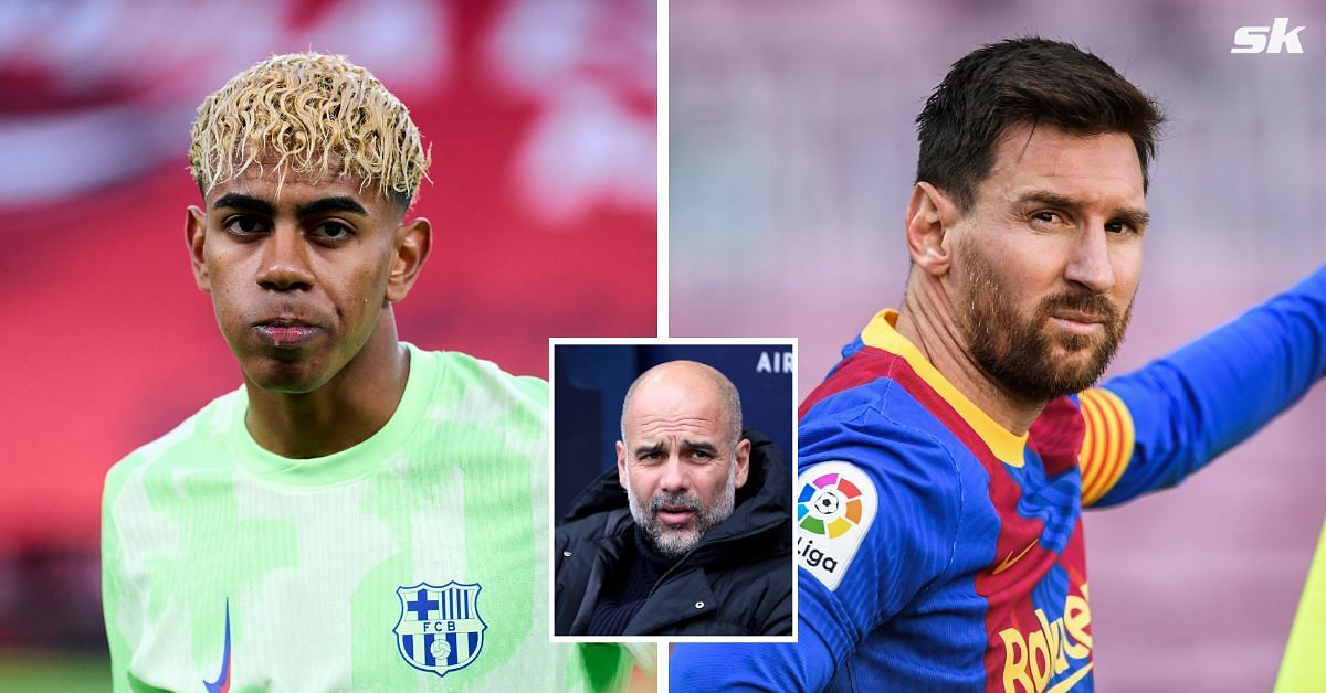 Pep Guardiola on Yamal and Messi comparisons