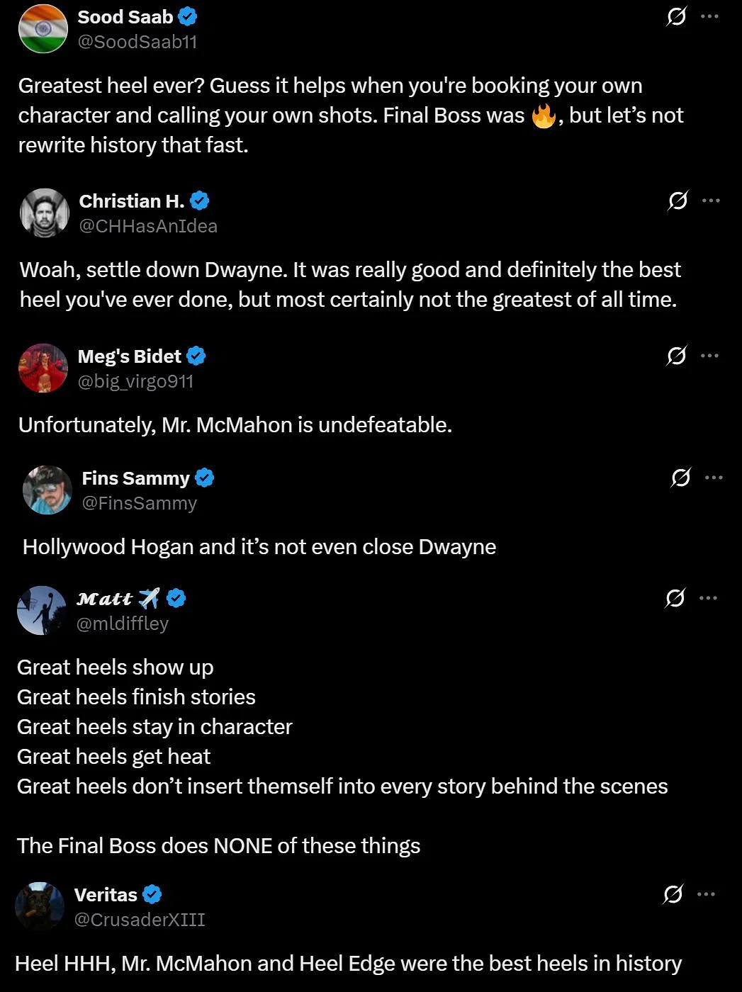 WWE fans react to The Final Boss&#039; claims. (Photo: @WrestleOps on X)