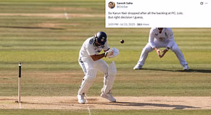 "Right decision" - Fans react as Karun Nair dropped from ENG vs IND 2025 4th Test