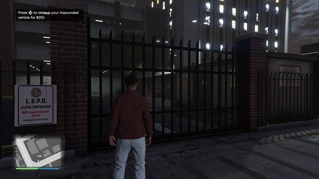 GTA Online Impound location