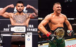 "He’s one of the best, if not the best, in the UFC right now" - Dricus du Plessis showers praise on Ilia Topuria's meteoric rise