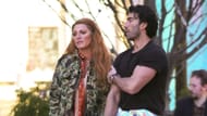 Blake Lively et Justin Baldoni à Jersey City - 12 janvier 2024 (image via Getty)