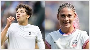 WATCH: Ben Shelton's soccer star girlfriend Trinity Rodman's loving reaction to American at Wimbledon goes viral