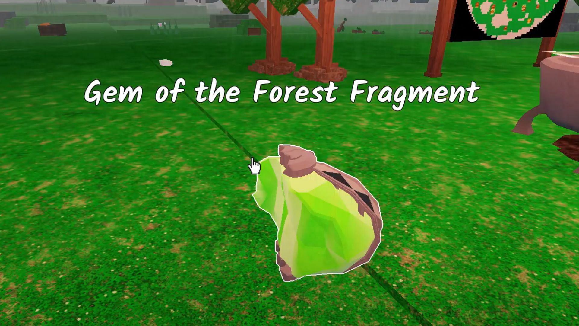 Gem of the Forest Fragment (Image via Roblox)