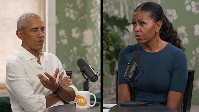 “He almost made a good point” — Brett Cooper reacts to Barack Obama’s comment about having gay mentors on Michelle’s podcast
