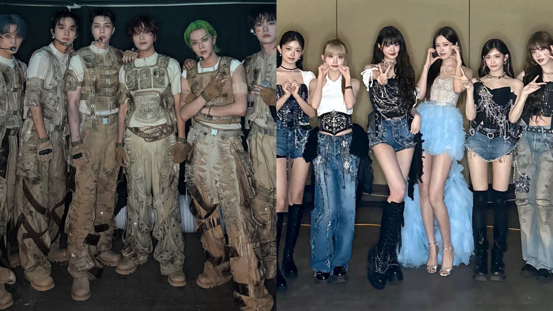 NCT and IVE (Image via Instagram/@nct127, @ivestarship)