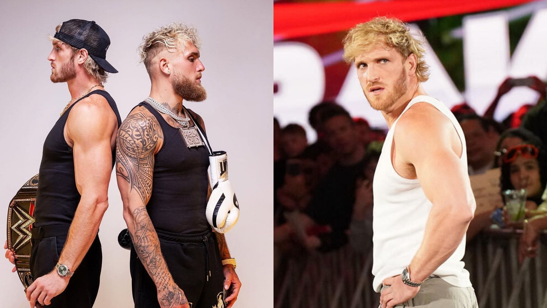 The former United States Champion Logan Paul (Images via Logan