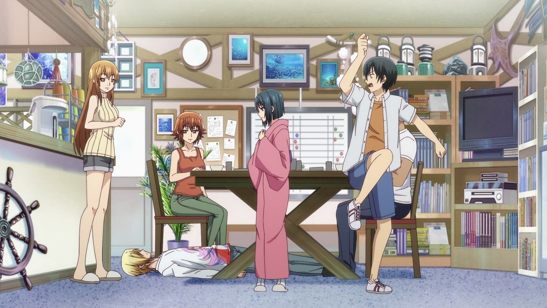 Shiori surprises her elder brother in the latest episode (Image via Zero-G and Liber)