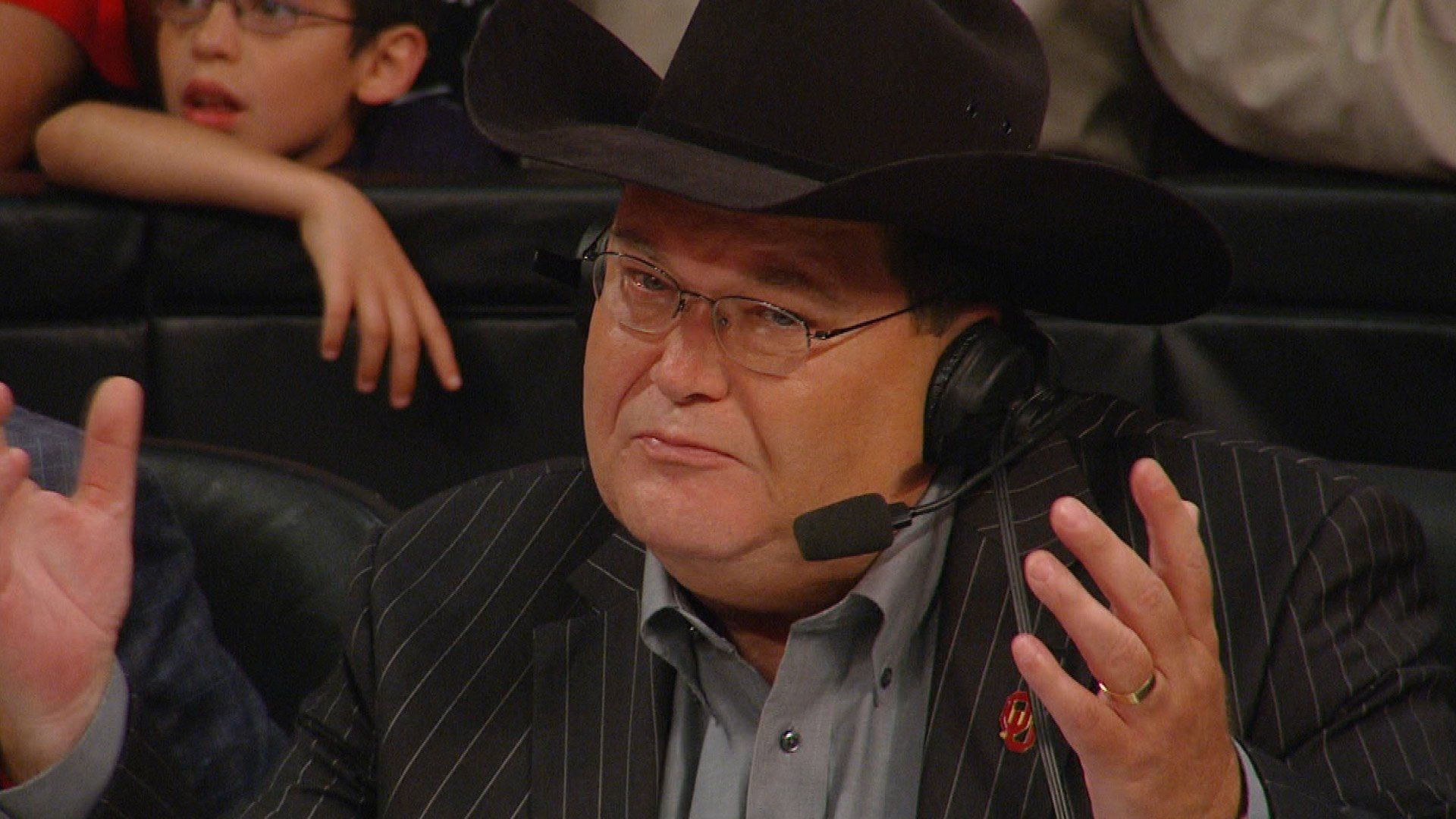 Legendary commentator Jim Ross [Image Credit: wwe.com]