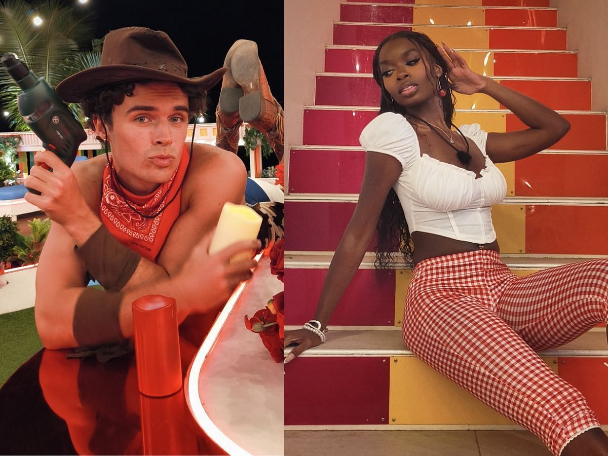 Love Island USA stars Nic and Olandria