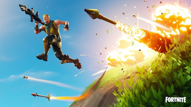 All explosive weapons in Fortnite