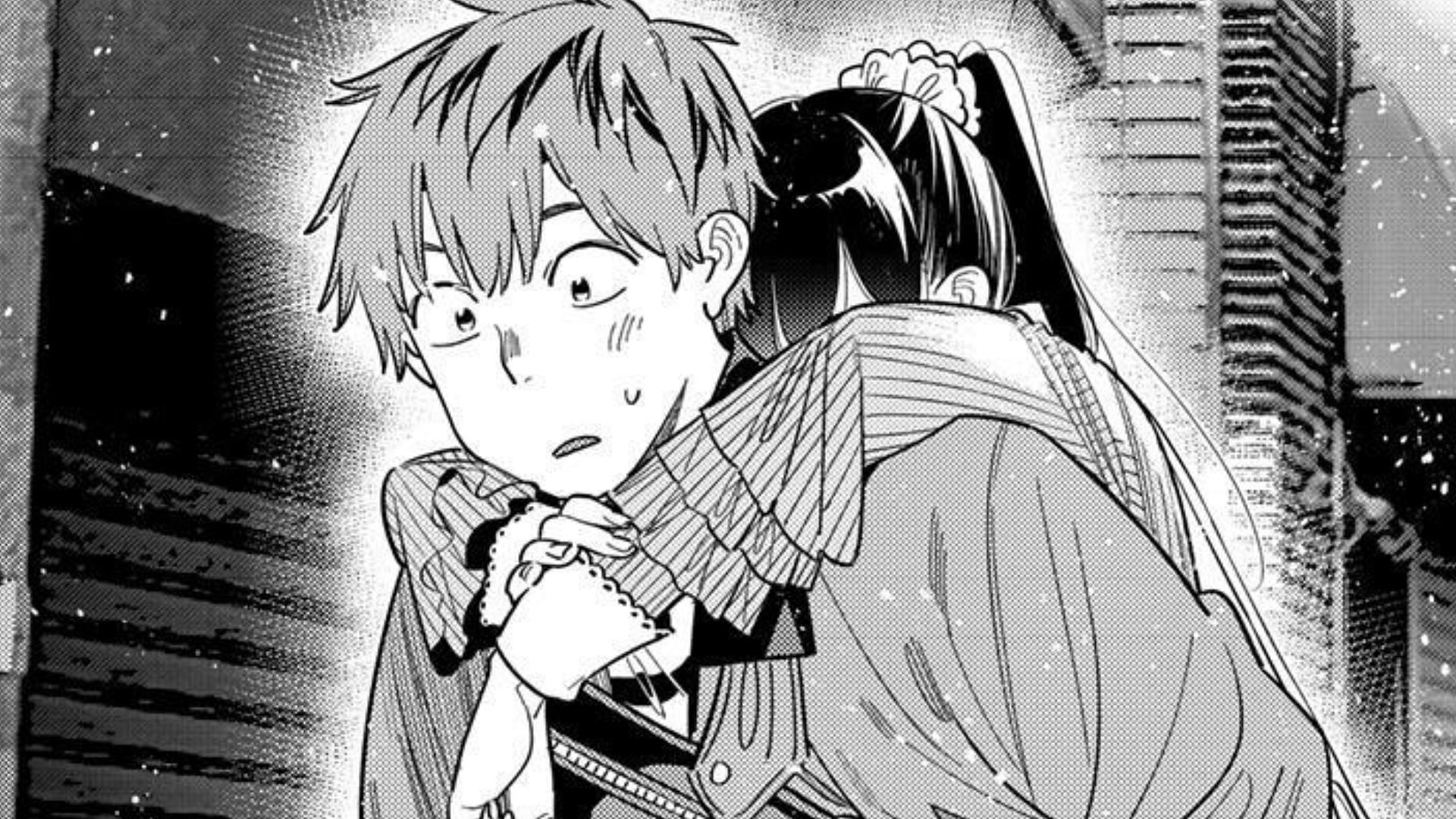 Kazuya and Chizuru as seen in the manga (Image via Kodansha)