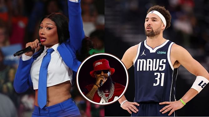 "You think I'm trying to holla at Megan Thee Stallion?": Slim Thug unleashes expletive-filled rant after being accused of 'hating' on Klay Thompson
