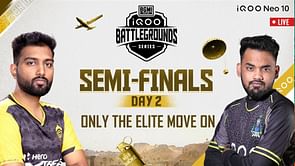 iQOO Battlegrounds Series 2025 Semifinals Day 2: Overall standings and summary