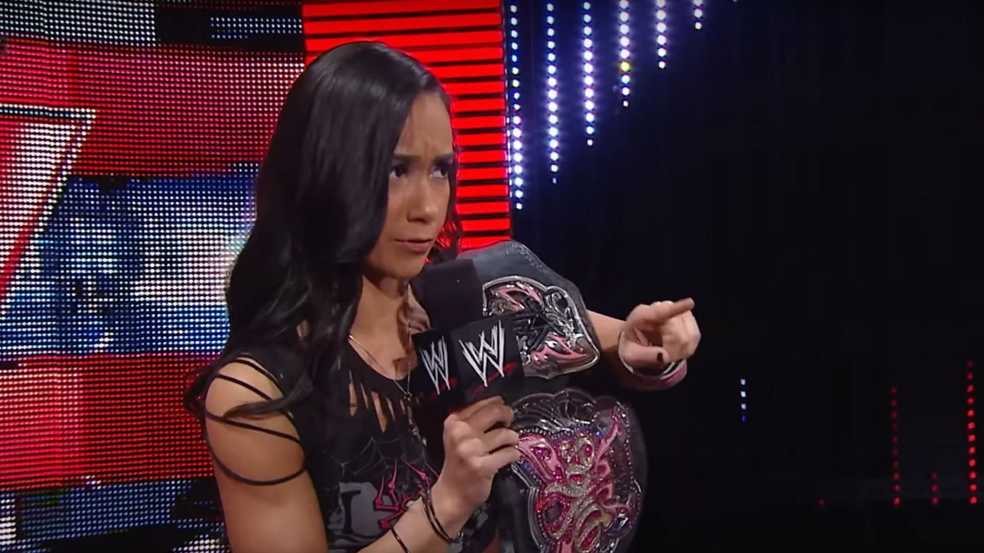 AJ Lee is a former three-time WWE Divas Champion [Image Credits: WWE