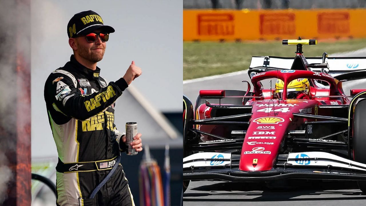 William Byron (left) and Lewis Hamilton (right). Source: IMAGN