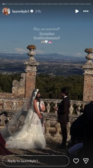 Connor McDavid's wife Lauren IG post @ laurenkyle1