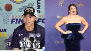 PIC: UConn’s Azzi Fudd flexes her muscles in stunning ESPYS dress with Olympic medal winner Ilona Maher