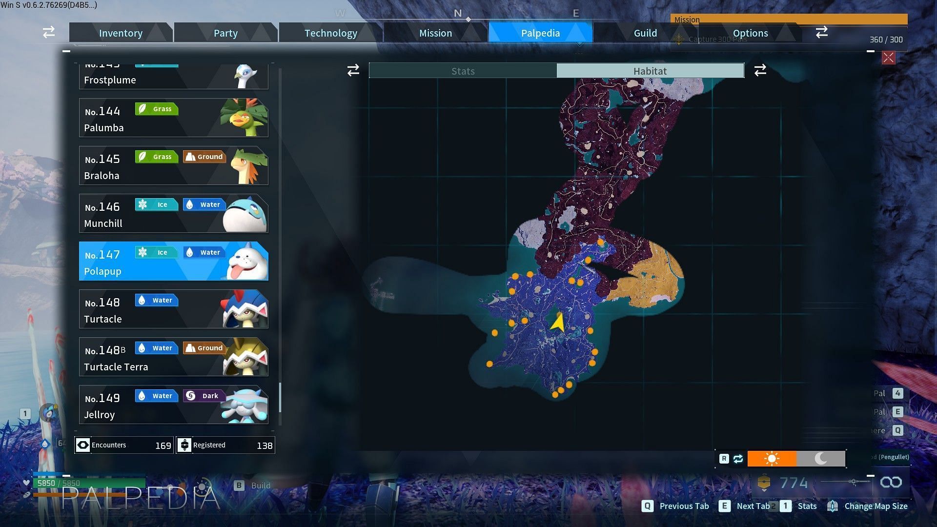 Polapup around Feybreak (Image via Pocketpair)