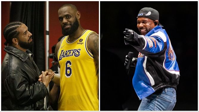 "I don't understand the beef" - $41.5M ex-NBA star joins LeBron James-Drake drama as 'The King' bopping to Kendrick Lamar's 'Not Like Us' goes viral