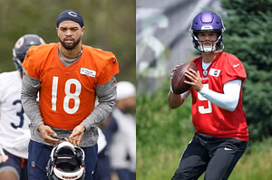 Eli Manning's ex-teammate gives verdict on Caleb Williams vs J.J. McCarthy debate ahead of 2025 NFL season