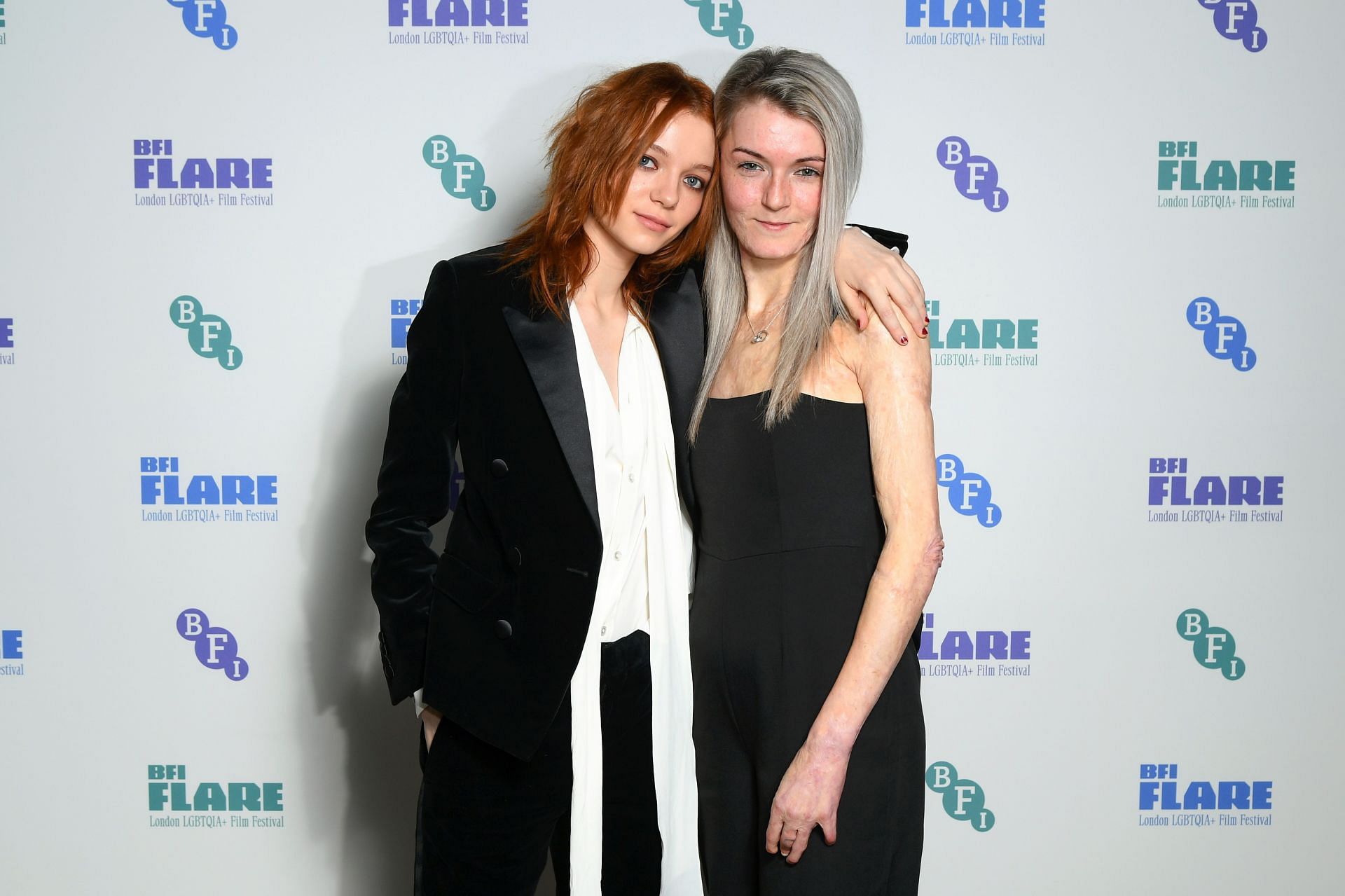 Esm&eacute; Creed-Miles (L) BFI Flare 2024: &quot;Silver Haze&quot; Premiere (Source: Getty)