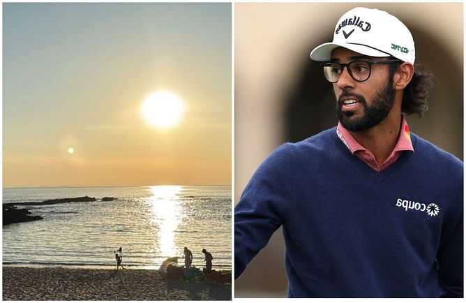 Akshay Bhatia soaks into vacation mode amid PGA Tour break