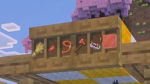 Minecraft announces new shelf block, a decoration for your base