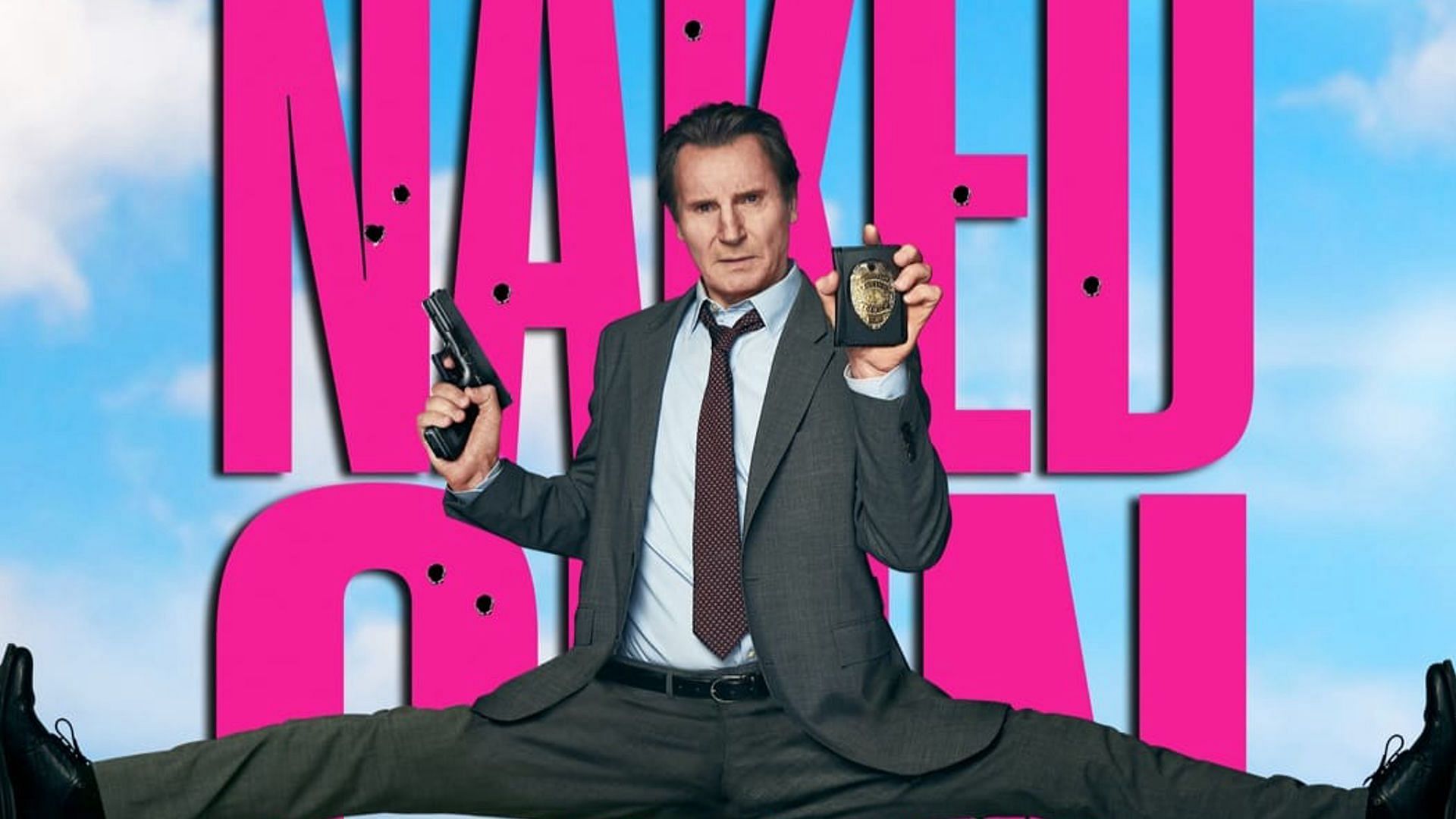 Liam Neeson in The Naked Gun (Image via Paramount Pictures)
