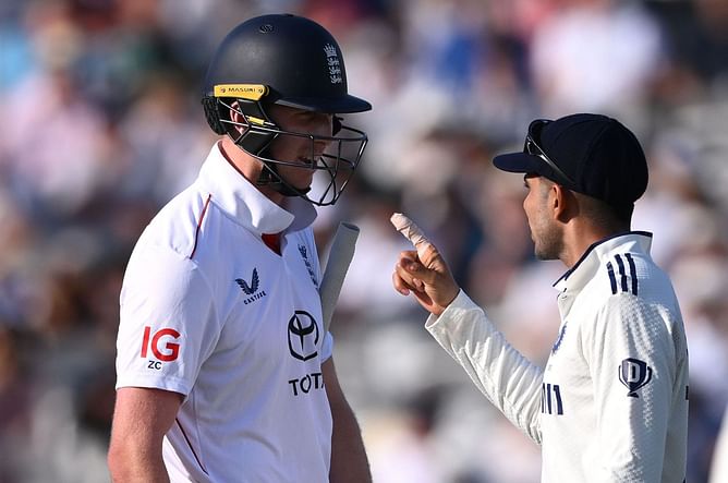 Last over drama at Lord's as angry Shubman Gill does a Kohli amid England opener's tactics to delay proceedings [Watch]