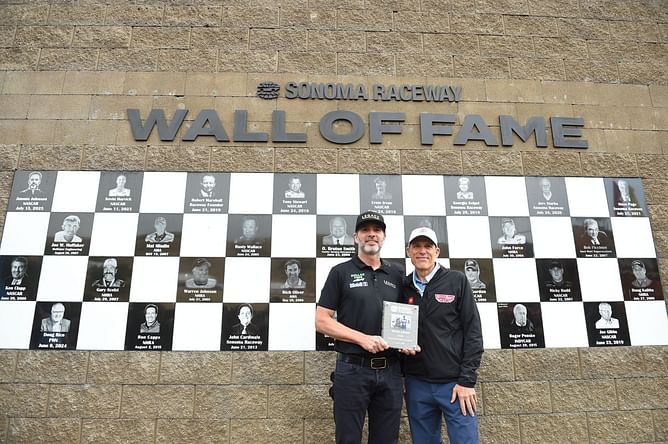 7-time NASCAR champion Jimmie Johnson honored before the Sonoma race