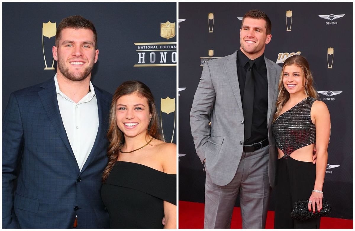 T.J. Watt sends 3-word message to wife Dani Rhodes as Steelers LB marks major relationship milestone