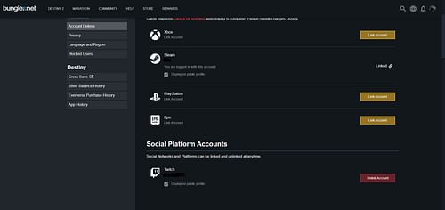 Bungie official website (Image via Bungie)