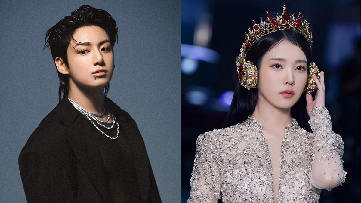 "People love real vocalists" — Fans react as BTS' Jungkook & IU emerge as the world's most beloved K-pop artists