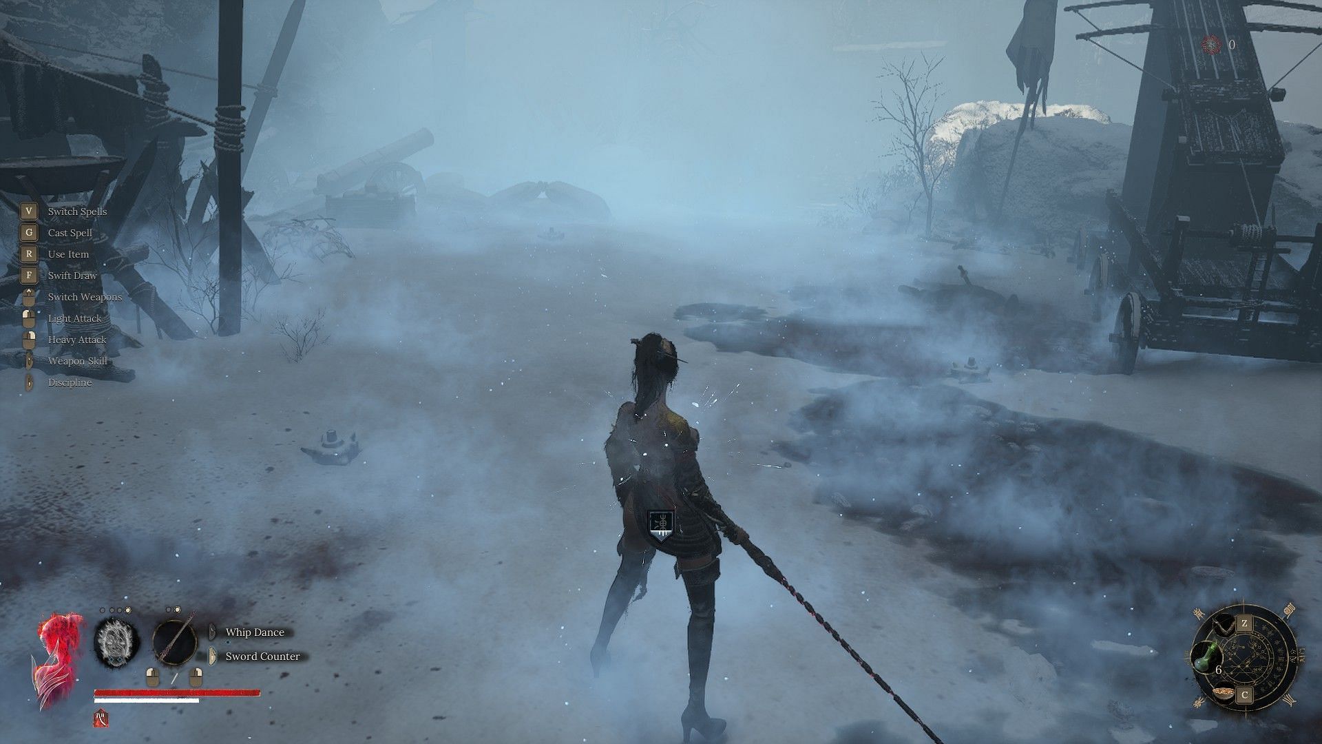 Cloudspire&#039;s environment can inflict Frostbite (Image via 505 Games)