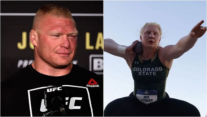 "Nobody even wants to get second" - Brock Lesnar's daughter Mya opens up about mental toll on athletes amid fierce competition