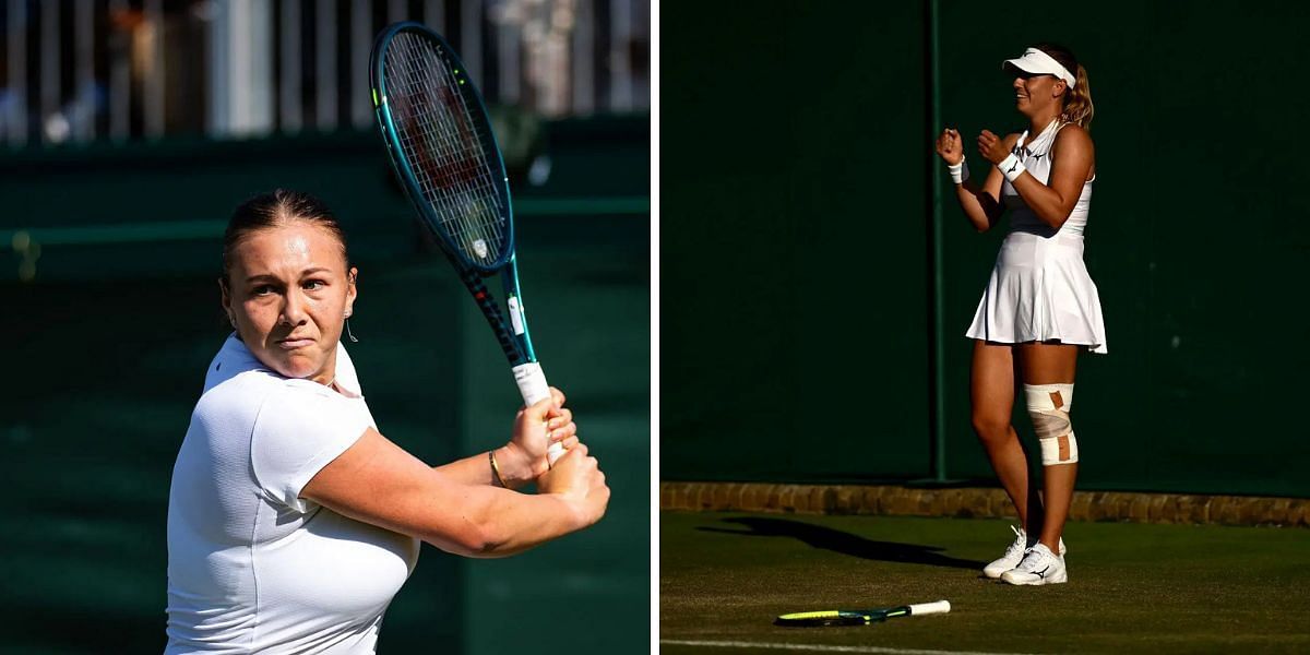 Amanda Anisimova (L) vs Dalma Galfi (R) preview, (Source: Getty Images)