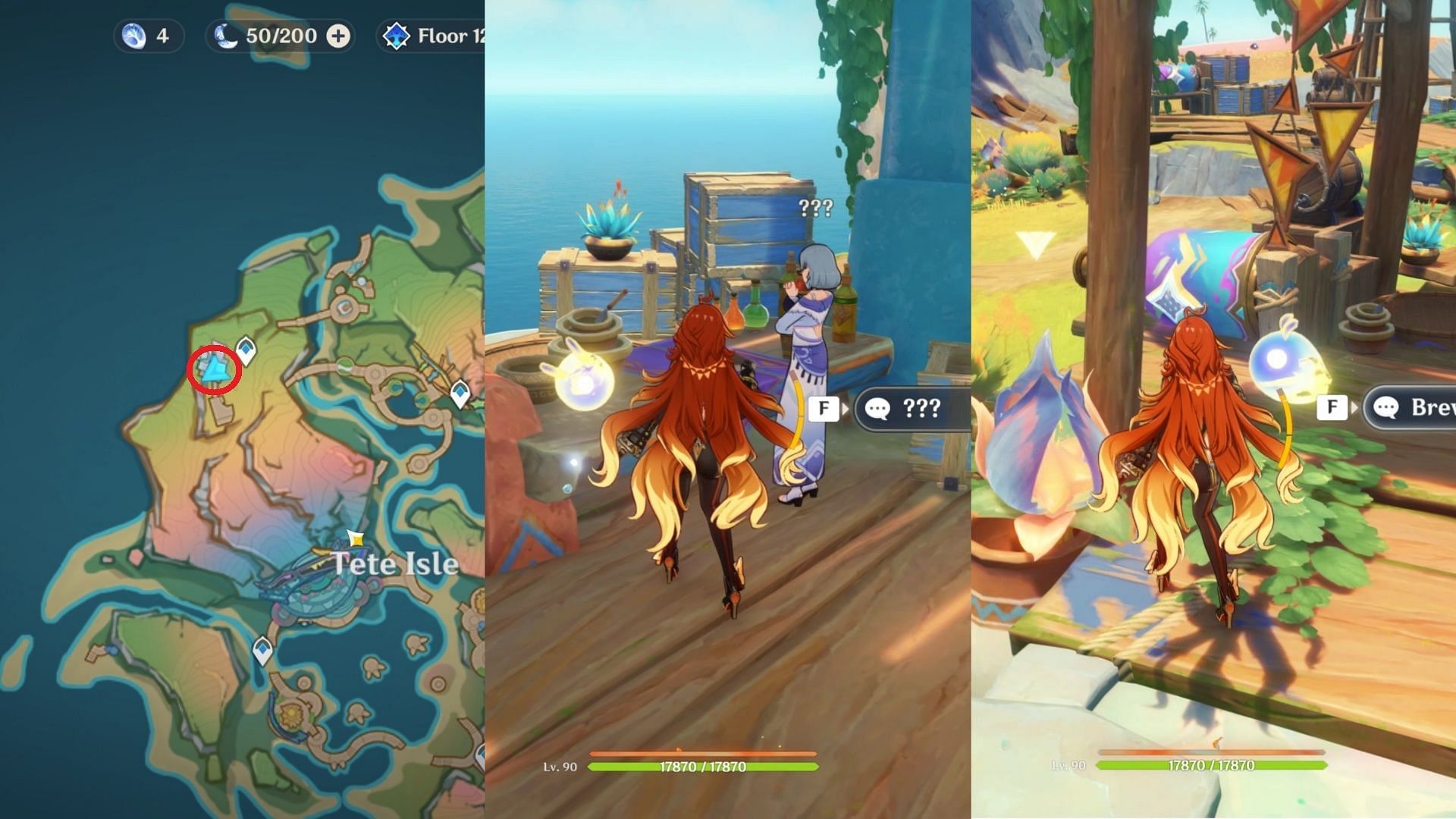 Dreamy Paititi quest location (Image via HoYoverse)