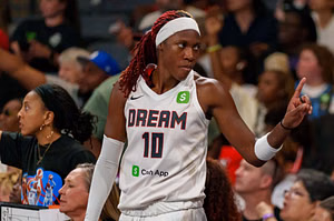 "She wanted to beat the Fever so bad" - WNBA fans erupt as Rhyne Howard’s knee injury puts Atlanta Dream guard's All-Star appearance in jeopardy