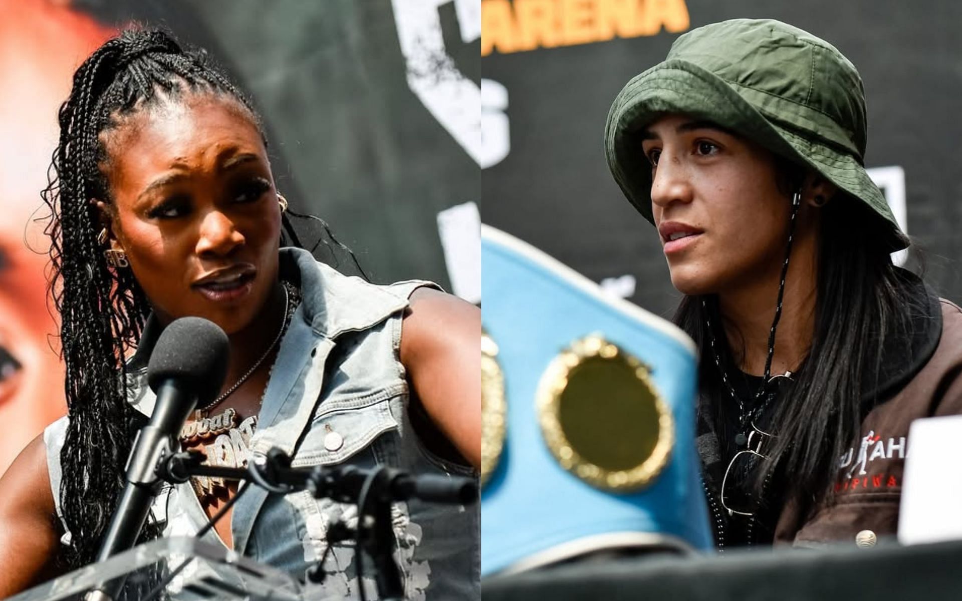 Claressa Shields (left) Lani Daniels (right). [Images courtesy: @lanijack77 on Instagram]