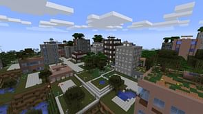 This Minecraft mod adds large abandoned cities to the game