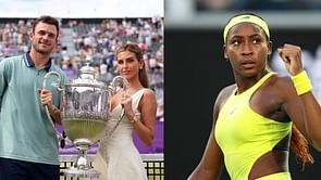 Coco Gauff shares endearing reaction as Tommy Paul's fiancée Paige Lorenze shows off her 'dream dress' at engagement celebration