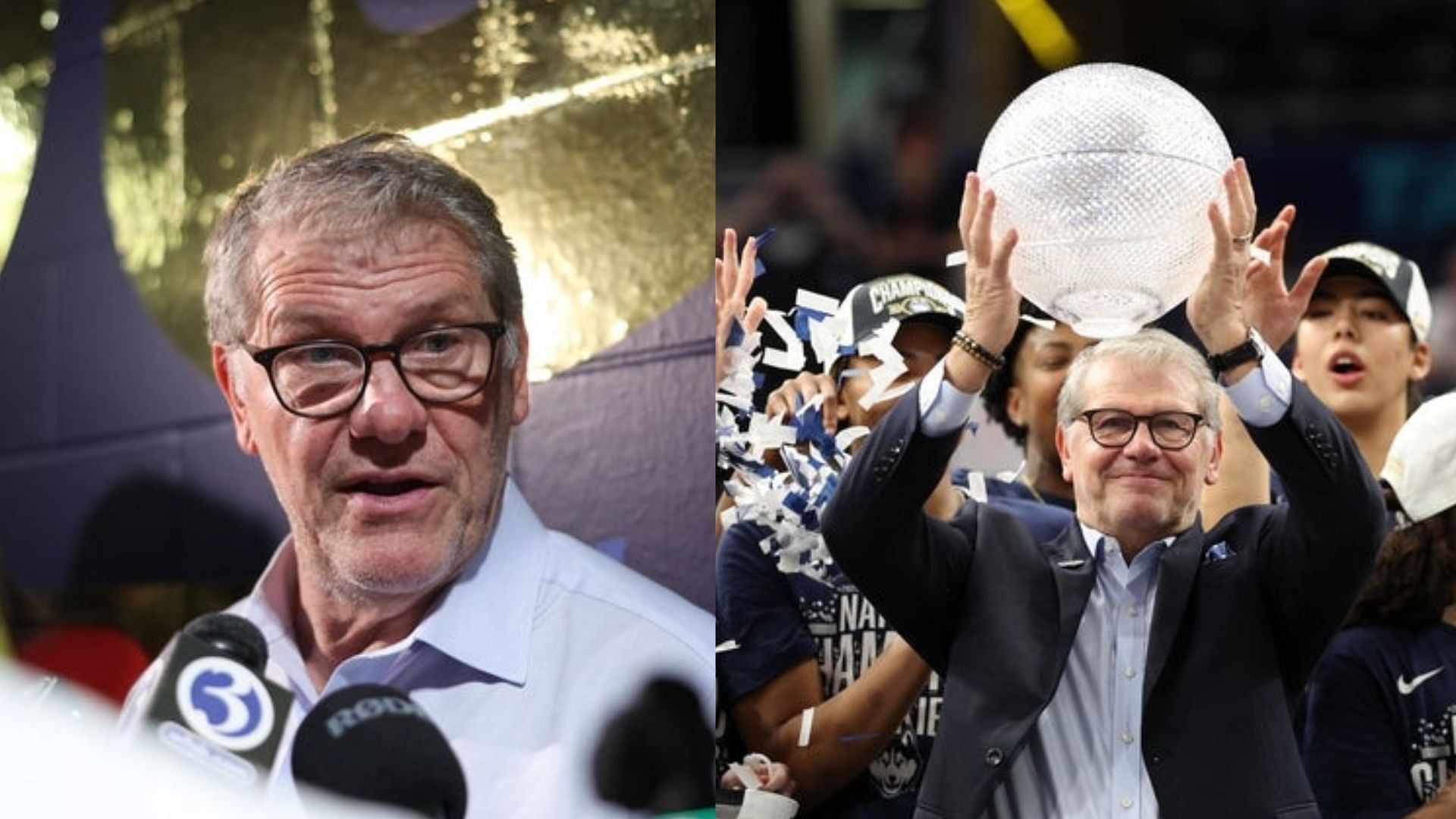 UConn Huskies coach Geno Auriemma